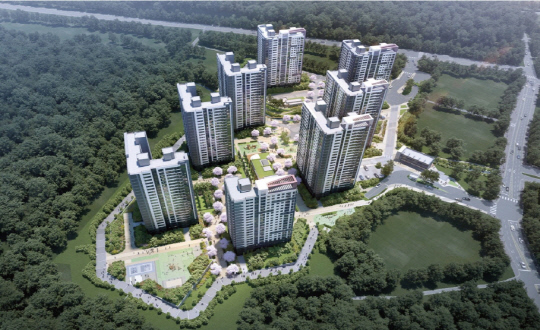 e편한세상 헤이리 조감도